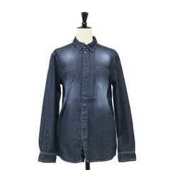 Junior GAULTIER / ジュニア ゴルチエ | レースアップ デニムベスト | 42 | インディゴ | レディース Junior GAULTIER / ジュニア ゴルチエ | レースアップ デニム