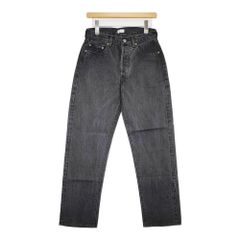 CIOTA 新品 Straight 5 Pocket Pants サイズ29 ブラックデニム 定価29700円 NPTM-1STB-MBK デニムパンツ ブラック メンズ シオタ【中古】5-0610G♪