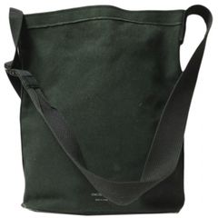 HYKE x CHACOLI x BIOTOP ハイク チャコリ ビオトープ 別注 CANVAS MILITARY BAG M キャンバスミリタリーショルダーバッグ BLACK カバン g22741