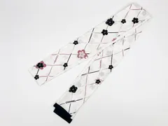 CHANEL シャネル ヘアバンド ツイリー スカーフ カメリア シルク  