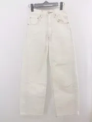 ◇ AZUL BY MOUSSY アズールバイマウジー デニム ジーンズ パンツ サイズXS ホワイト レディース P  【1302220002123】