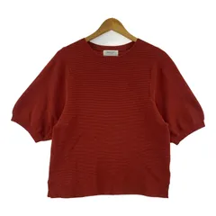 OPAQUE.CLIP オペーク ドット クリップニット size38/M/レッド