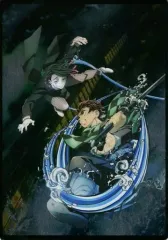 【中古】雑貨 魘夢＆竈門炭治郎 メタリックアートパネル 「一番くじ 鬼滅の刃 ～肆～ 誰よりも強靭な刃となれ」 H賞