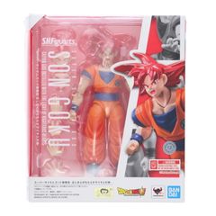 (재판매) SHFiguarts(피규아츠) 슈퍼 사이어인 갓 손오공-정말 마음이 가져오는 사이어인의 신- 드래곤 볼 슈퍼(슈퍼) 완성품 가동 피규어 반다이 스피릿츠