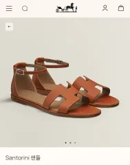 【新品未使用】HERMES エトゥープ サントリーニ 37 HT008282-3.JPG