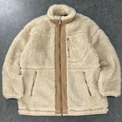 KELTY Coen ケルティ コーエン 別注 ボリュームボアジャケット ブルゾン ジップアップ ボアフリースジャケット オフホワイト ユニセックス 7660-615-0049