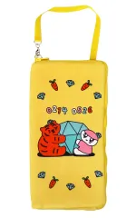 【中古】バッグ BONGBONGEE(ボンボンイ)＆MUZIKTIGER/ダイヤ抱き マルチポーチ 「セガ ラッキーくじオンライン BONGBONGEE×MUZIK TIGER」 C-1賞