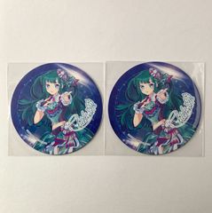 トレーディング缶バッジ海腹のりか＆鬼道有人セット イナズマイレブン