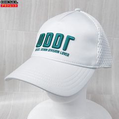 新品・アウトレット！ DIESEL ディーゼル  キャップ 00SW2R 0DAWI 100 ホワイト DDDR CAPPELLO ベースボールキャップ メッシュ ロゴキャップ 帽子 送料無料
