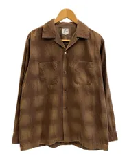 未使用 タグ付き Needles オープンカラー レーヨン チェック シャツ L 未使用 タグ付き Needles オープンカラー レーヨン チェック シャツ L