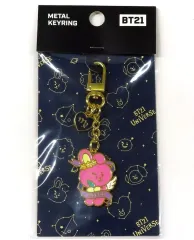 【中古】雑貨 COOKY(ジョングク) 星座メタルキーホルダー 「BT21」