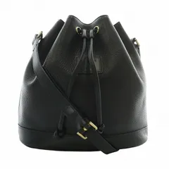 美品 バーバリーブラックレーベル ワッペン 巾着 ロゴ ポーチ ポシェット BURBERRY BLACK LABEL - 美品 バーバリーブラックレーベル