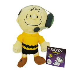 クッション ぬいぐるみ PEANUT NASA SNOOPY IN SPACE PLUSH CHARLIE BROWN ピーナッツ ナサ スヌーピー イン スペース プラッシュ チャーリーブラウン アニメ USA 雑貨 人形 宇宙 プレゼント 子供 アメキャラ
