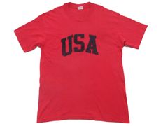 USA製 レターパッチ コットンTシャツ XL アメリカ古着
