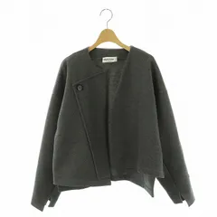 ナゴンスタンス nagonstans 23AW  flap cardigan カーディガン M グレー /MI ■OS レディース 買取入荷】23AW今季 nagonstans flap cardigan ナゴンスタンス