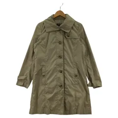 Eddie Bauer エディー・バウアー スタンドカラー ロングコート sizeS/ベージュ