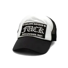 CHROME HEARTS ロゴ刺繍 ブラックキャップ　fuck CHROME HEARTS ロゴ刺繍 ブラックキャップ fuck - メルカリ