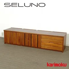 ◾︎SELUNO◾︎  【展示品】karimoku   カリモク家具   QT91 ユニットボード テレビボード / ウォールナット材  35万  v743のサムネイル