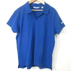 【212428】Callaway キャロウェイ  ゴルフウェア　ポロシャツ　タグ付き　L　レディース  ・ ブルー