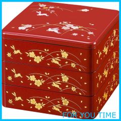 【新着商品】カノー 重箱 本重 日本製 朱 6.5