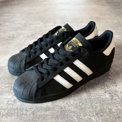 2009 adidas スーパースター 黒 G03173 フランス製　復刻 2009 adidas スーパースター 黒 G03173 フランス製 復刻 - メルカリ