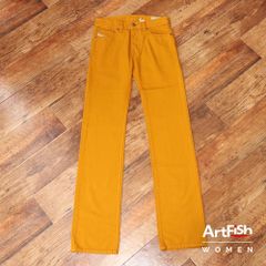 春夏/DIESEL/26インチ/パンツ 00C03G-0834J  ヘリンボーン スリム ストレート ディーゼル 新品/オレンジ/ky650/