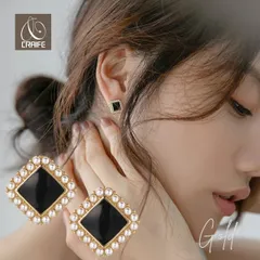 ピアス パール スクエア スタッドピアス 金属アレルギー対応 18K S925 シルバー ニッケルフリー レディース 大人 かわいい エレガント カジュアル ジュエリー ゴールド 送料無料 プチプライス CRAIFE