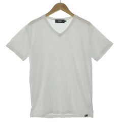 メゾンマルジェラ Maison Margiela 14AW スプレープリント エイズ Tシャツ カットソー 半袖 S 白 ホワイト S31GC9987 レディース メゾンマルジェラ Maison Margiela 14AW スプレープリント