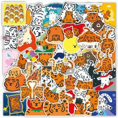 50枚 ステッカー MUZIKTIGER 韓国