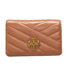 TORY BURCH(トリーバーチ) 2つ折り財布美品  - ピンク キルティング レザー