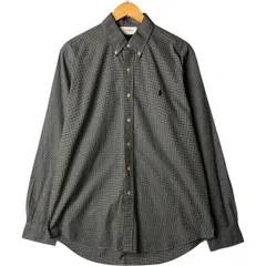 古着 ラルフローレン Ralph Lauren 長袖 ボタンダウンチェックシャツ メンズL相当/eaa567998