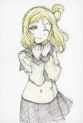 [중고] 엽서 [단품] 오하라 마리 엽서 [러브라이브! 선샤인!! 5주년 전시회 -Pieces of Aqours- 엽서 10장 세트]