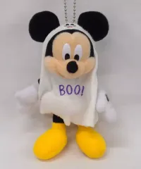 【中古】ぬいぐるみ ミッキーマウス(お化け) ぬいぐるみバッジ 「ディズニー・ハロウィーン2017」 東京ディズニーリゾート限定