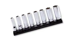 差込角 : 9.5mm、サイズ:8、10、11、12、13、14、17、19_8ヶ組 山下工業研究所 コーケン Z-EAL 3/8(9.5mm)SQ. 6角ディープソケットレールセット 8ヶ組 RS3300MZ/8
