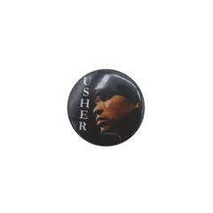R&B 歌手 Usher 缶バッジ ピンバッジ 缶バッチ アッシャー USHER ミュージシャン ピンバッチ brooch-4307