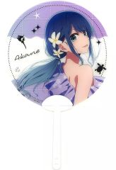 [Used] Uchiwa (Japanese fan) - Akane Kurokawa Clear Mini Uchiwa "Oshi no Ko x SWEETS PARADISE 2nd Edition"