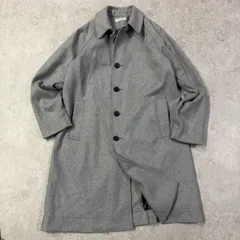 JOURNAL STANDARD relume ジャーナルスタンダード　イタリア製生地 IN.TES.PRA ウールコート グレー メンズ 上質 ロングコート　メルトンコート