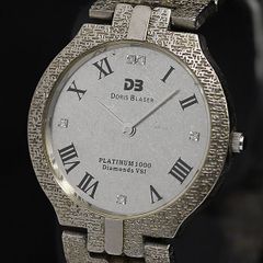 DORIS BLASER D3 シルバー アナログ腕時計 - メルカリ