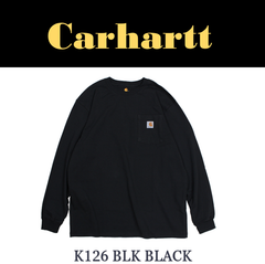 新品 未使用 CARHARTT(カーハート) 長袖 ロングスリーブTシャツ K126
