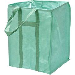 【来店引取限定】【未使用品】【10枚】自立式　角型袋　バッグ　角型バッグ　緑　ベルト付き