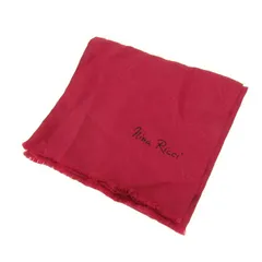 ニナリッチ スカーフ ペイズリー柄 シルク ブランド 小物 レディース ワインレッド NINA RICCI 【中古】