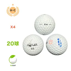 【新品】HONMA X4 ゴルフボール 2ダース(24個) No.一部被りあり 本間ゴルフの『X4 ボール』ってどんなボール？ - ゴルフ総合