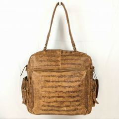 レザーボストンバッグ connie line 2wayバッグ ヴィンテージ - メルカリ