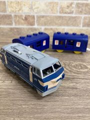 【中古】プラレール　EF66と郵便貨車