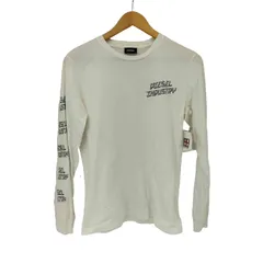 ディーゼル DIESEL DIESEL INDUSTRY アームプリント L/S Tシャツ レディース import：M 