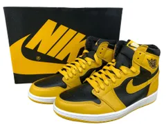NIKE(ナイキ) AIR JORDAN 1 RETRO HIGH OG エア ジョーダン 1 レトロ ハイカット スニーカー  555088-701 US10 28cm イエロー×ブラック メンズ/025