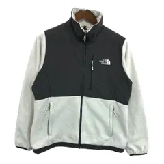 THE NORTH FACE ノースフェイス Denali デナリ フリースジャケット アウトドア ホワイト(レディース M)中古 古着 U3459