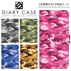iPhone XS Max ケース 手帳型 スマホケース アイフォン カバー 手帳型ケース docomo au softbank 迷彩 カモフラ柄