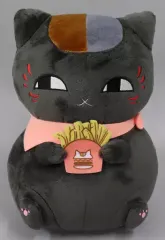 【中古】ぬいぐるみ 黒ニャンコ もふぐっとぬいぐるみ～ニャンコ先生バーガー～ 「夏目友人帳」