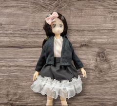 ハンドメイド　1/6ドール用アウトフィット　カジュアルコーデセット　モノトーン